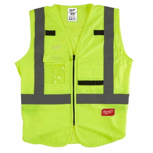 Жилет сигнальний жовтий MILWAUKEE S/M
